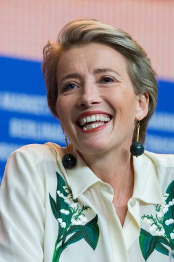 Berlin, Almanya - 15 Şubat 2016 'da Berlin' de düzenlenen 66. Berlinale Uluslararası Film Festivali Berlin 'de 15 Şubat 2016' da Berlin, Almanya 'da düzenlenen' Berlin 'de Tek Başına' basın toplantısına katıldı.. 