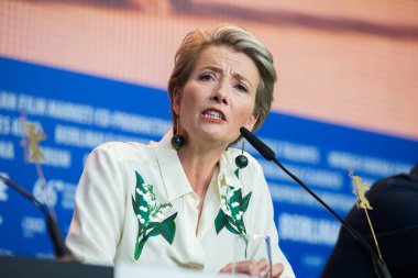 Berlin, Almanya - 15 Şubat 2016 'da Berlin' de düzenlenen 66. Berlinale Uluslararası Film Festivali Berlin 'de 15 Şubat 2016' da Berlin, Almanya 'da düzenlenen' Berlin 'de Tek Başına' basın toplantısına katıldı.. 