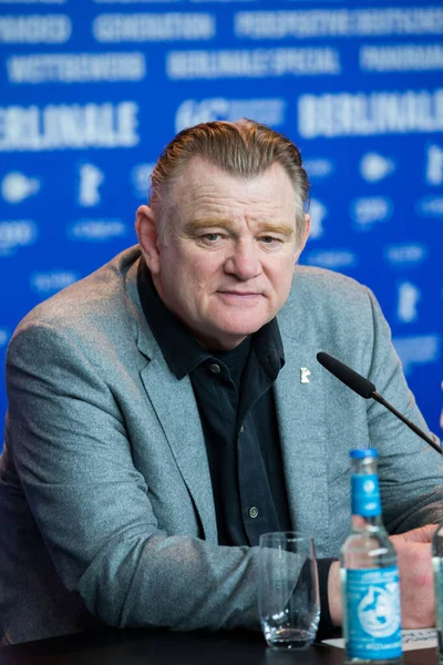 Berlin Almanya Şubat 2016 Aktörler Brendan Gleeson Berlin Almanya Şubat — Stok fotoğraf