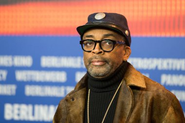 Berlin, Almanya - 16 Şubat 2016 'da Berlin Grand Hyatt Hotel' de düzenlenen 66. Berlinale Uluslararası Film Festivali sırasında yönetmen Spike Lee 'Chi-Raq' basın toplantısına katıldı.. 