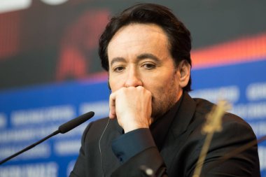 Berlin, Almanya - 16 Şubat 2016: Aktör John Cusack, Berlin Grand Hyatt Hotel 'de düzenlenen 66. Berlinale Uluslararası Film Festivali sırasında' Chi-Raq 'basın toplantısına katıldı.. 