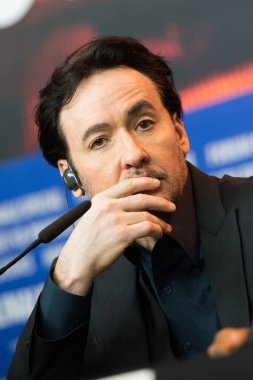 Berlin, Almanya - 16 Şubat 2016: Aktör John Cusack, Berlin Grand Hyatt Hotel 'de düzenlenen 66. Berlinale Uluslararası Film Festivali sırasında' Chi-Raq 'basın toplantısına katıldı.. 