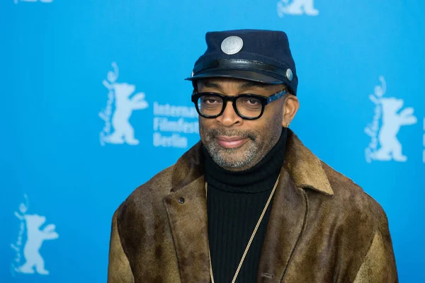 Berlino Germania Febbraio Regista Spike Lee Partecipa Alla Chiamata Fotografica — Foto Stock