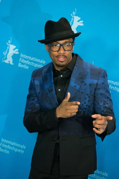 Berlino Germania Febbraio Nick Cannon Partecipa Alla Chiamata Fotografica Chi — Foto Stock