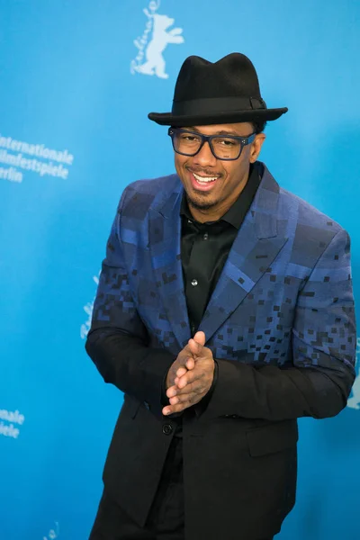 Berlin Deutschland Februar Nick Cannon Beim Chi Raq Fototermin Während — Stockfoto