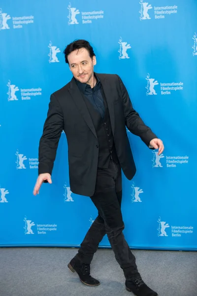 Berlin Deutschland Februar Schauspieler John Cusack Beim Chi Raq Fototermin — Stockfoto