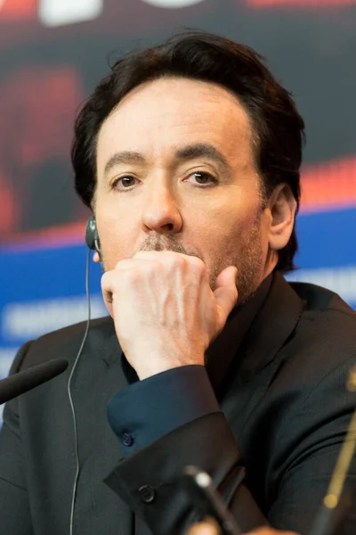 Berlin Tyskland Februari Aktör John Cusack Deltar Presskonferensen Chi Raq — Stockfoto