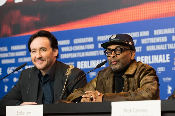 Berlin Germany February Actor John Cusack Director Spike Lee Attends — Stock Photo, Image