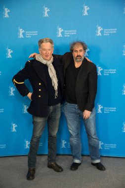 BERLIN, GERMANY - FEBRUARY 19: (L-R) Director Benoit Delepine, director Gustave Kervern attend the 'Saint Amour' photo call during the 66th Berlinale International Film Festival Berlin at Grand Hyatt Hotel on February 19, 2016 in Berlin, Germany.