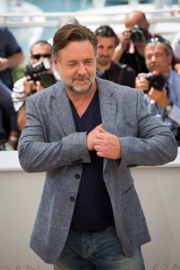 Russell Crowe, 69. Cannes Festivali 'nde 