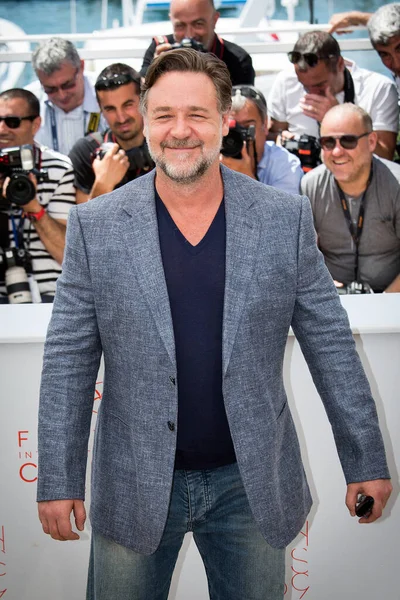 Russell Crowe Assiste Nice Guys Photocall 69Th Festival Cannes Maio — Fotografia de Stock