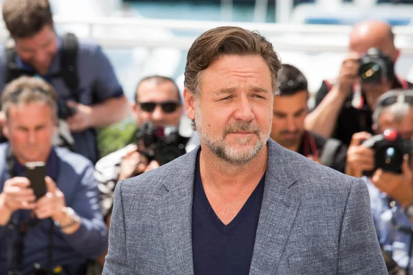 Russell Crowe Assiste Nice Guys Photocall 69Th Festival Cannes Maio — Fotografia de Stock