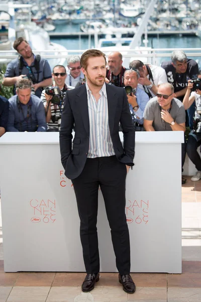 Ryan Gosling Účastní Fotokopie Nice Guys Festivalu Cannes Května 2016 — Stock fotografie