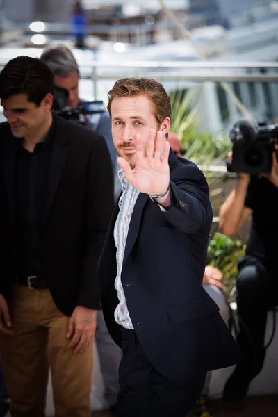 Ryan Gosling Participa Fotochamada Nice Guys 69Th Festival Cannes Maio — Fotografia de Stock