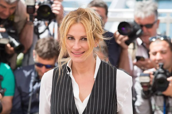 Cannes France May Julia Roberts Adopds Money Monster Photocall Annual — 스톡 사진