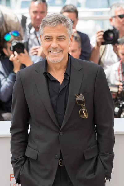 Cannes Frankrig Maj George Clooney Deltager Money Monster Photocall Den - Stock-foto
