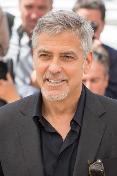 Cannes Frankrike Maj George Clooney Deltar Money Monster Photocall Vid — Stockfoto
