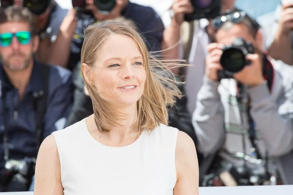 Cannes Francia Maggio Jodie Foster Partecipa Money Monster Photocall All — Foto Stock