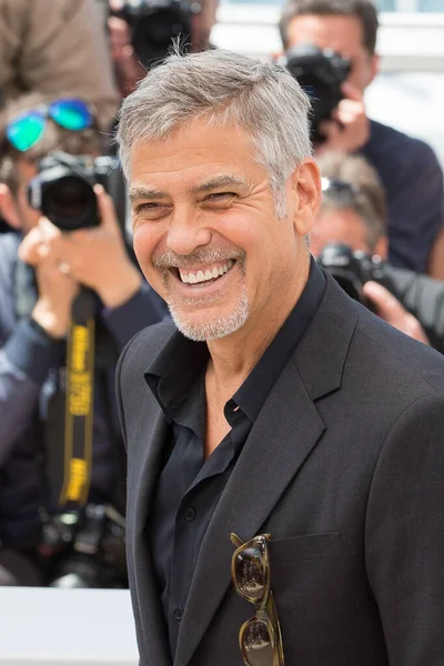 Cannes France May George Clooney Attends Money Monster Photocall Annual — Stock Photo, Image