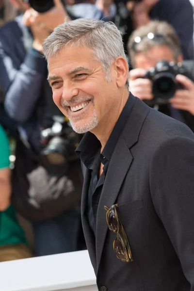 Kannes Francja Maj George Clooney Bierze Udział Money Monster Photocall — Zdjęcie stockowe