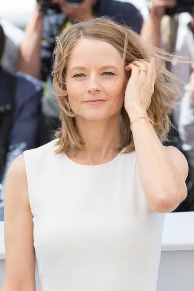 Cannes Frankreich Mai Jodie Foster Nimmt Money Monster Photocall Des — Stockfoto