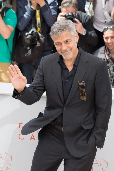 Cannes Francia Maggio George Clooney Partecipa Money Monster Photocall All — Foto Stock