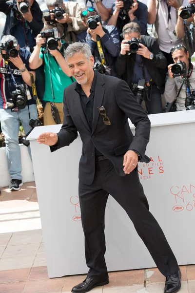 Kannes Francja Maj George Clooney Bierze Udział Money Monster Photocall — Zdjęcie stockowe