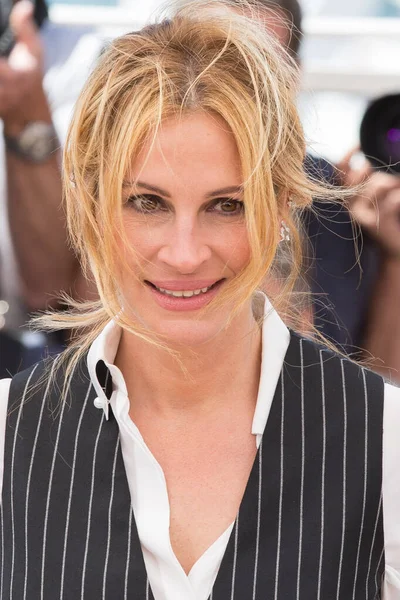 Cannes France May Julia Roberts Adopds Money Monster Photocall Annual — 스톡 사진