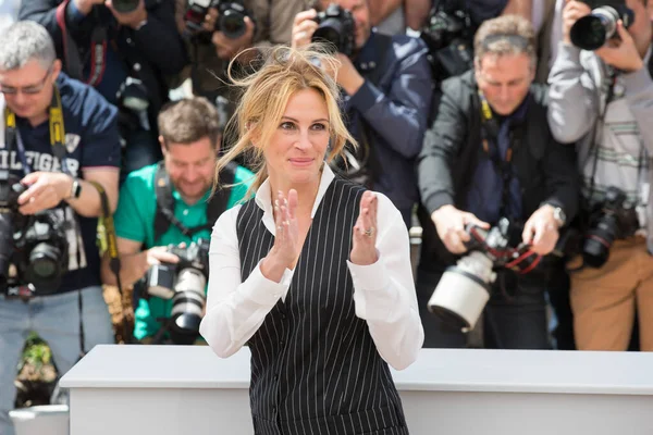 Cannes France Μαΐου Julia Roberts Παρευρίσκεται Στο Money Monster Photocall — Φωτογραφία Αρχείου