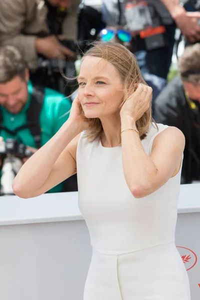 Cannes Frankrijk Mei Jodie Foster Neemt Deel Aan Money Monster — Stockfoto