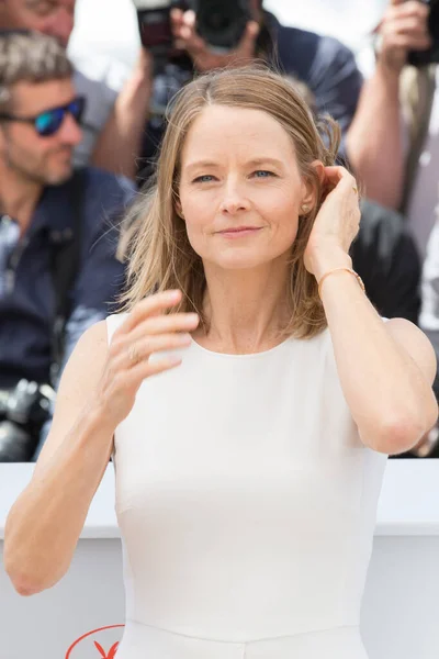 Cannes Frankrijk Mei Jodie Foster Neemt Deel Aan Money Monster — Stockfoto