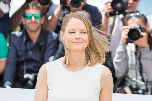 Cannes França Maio Jodie Foster Participa Photocall Monstro Dinheiro Anual — Fotografia de Stock