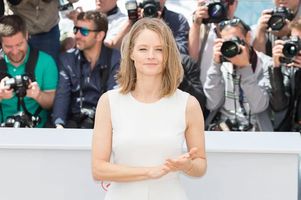 Cannes Francie Května Jodie Foster Zúčastní Money Monster Photocall Každoročním — Stock fotografie