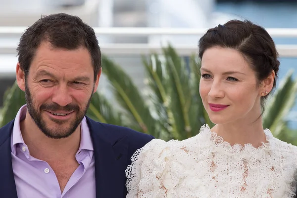 Cannes France May Домініканський Захід Caitriona Balfe Відвідують Фотоцентр Money — стокове фото