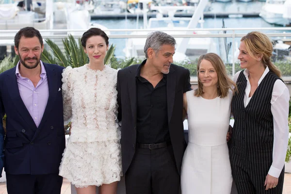 Cannes France May Jack Connell Dominic West Caitriona Balfe George — стокове фото