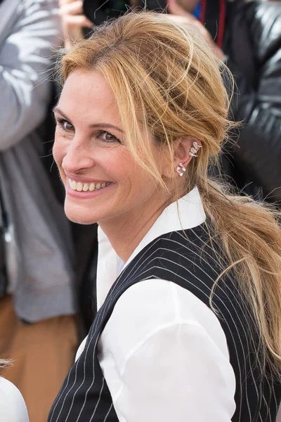 Cannes Francia Mayo Julia Roberts Asiste Photocall Monstruo Del Dinero —  Fotos de Stock