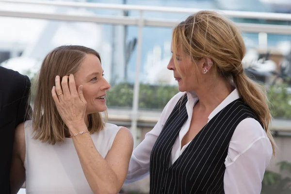 Cannes França Maio Julia Roberts Jodie Foster Participam Photocall Monstro — Fotografia de Stock