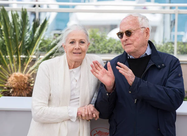 Cannes France May Actress Vanessa Redgrave Jim Ivory Attend Howards — Stock Photo, Image