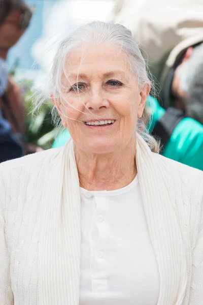 Cannes Francia Maggio Attrice Vanessa Redgrave Partecipa Alla Foto Howards — Foto Stock