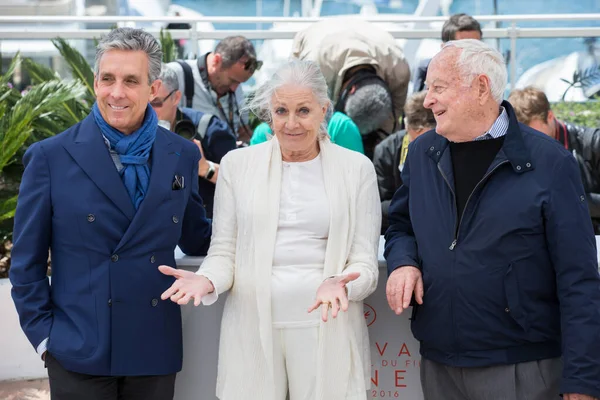 Cannes France May Charles Cohen Actress Vanessa Redgrave Jim Ivory — Stock Photo, Image