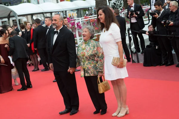 Cannes France May Antoine Dulery Marthe Villalonga Pascale Pouzadoux Відвідують — стокове фото