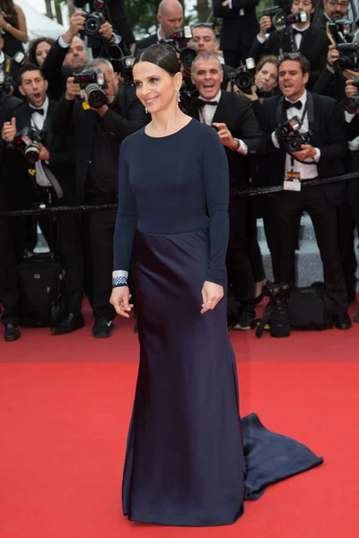 Cannes Frankreich Mai Juliette Binoche Besucht Die Vorführung Von Slack — Stockfoto