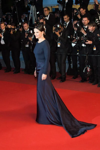 Cannes Frankreich Mai Juliette Binoche Besucht Die Vorführung Von Slack — Stockfoto