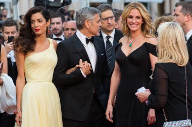 CANNES, FRANCE - 12 Mayıs 2016 'da Fransa' nın Cannes kentinde düzenlenen 69. Cannes Film Festivali 'nde 