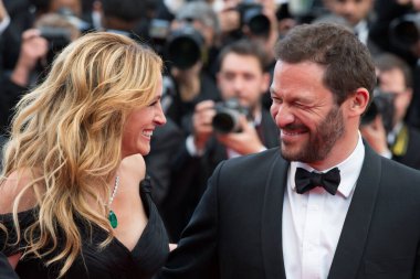 CANNES, FRANCE - 12 Mayıs 2016 tarihinde Fransa 'nın Cannes kentinde düzenlenen 69. Cannes Film Festivali' nde 