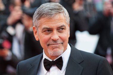 CANNES, FRANCE - MAY 12: George Clooney  attends the screening of 