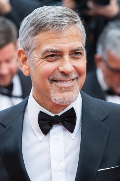 Cannes France Μαΐου George Clooney Παρευρίσκεται Στην Προβολή Του Money — Φωτογραφία Αρχείου