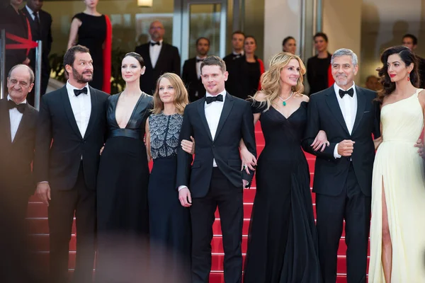 Cannes Francia Mayo Dominic West Caitriona Balfe Jodie Foster Julia — Foto de Stock