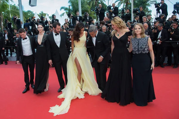 Cannes Francia Mayo Dominic West Caitriona Balfe Jodie Foster Julia — Foto de Stock