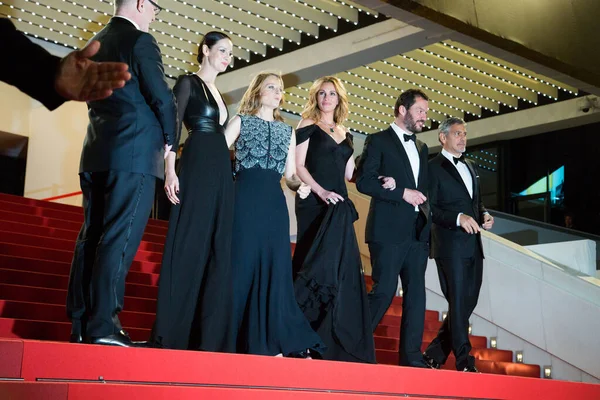Cannes France May Dominic West Caitriona Balfe Jodie Foster Julia — ストック写真